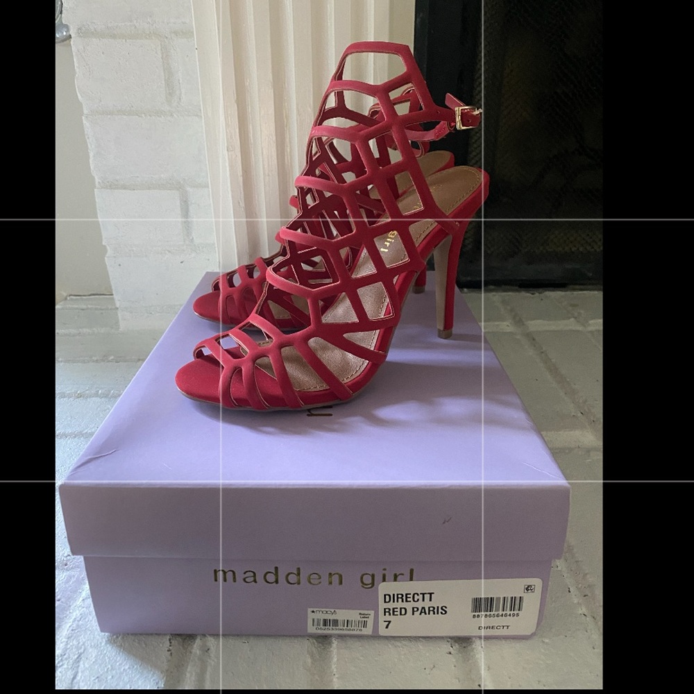 Caged Gladiator Stilettos by Madden Girl